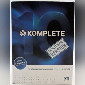 Komplete 10 Educational Version Software